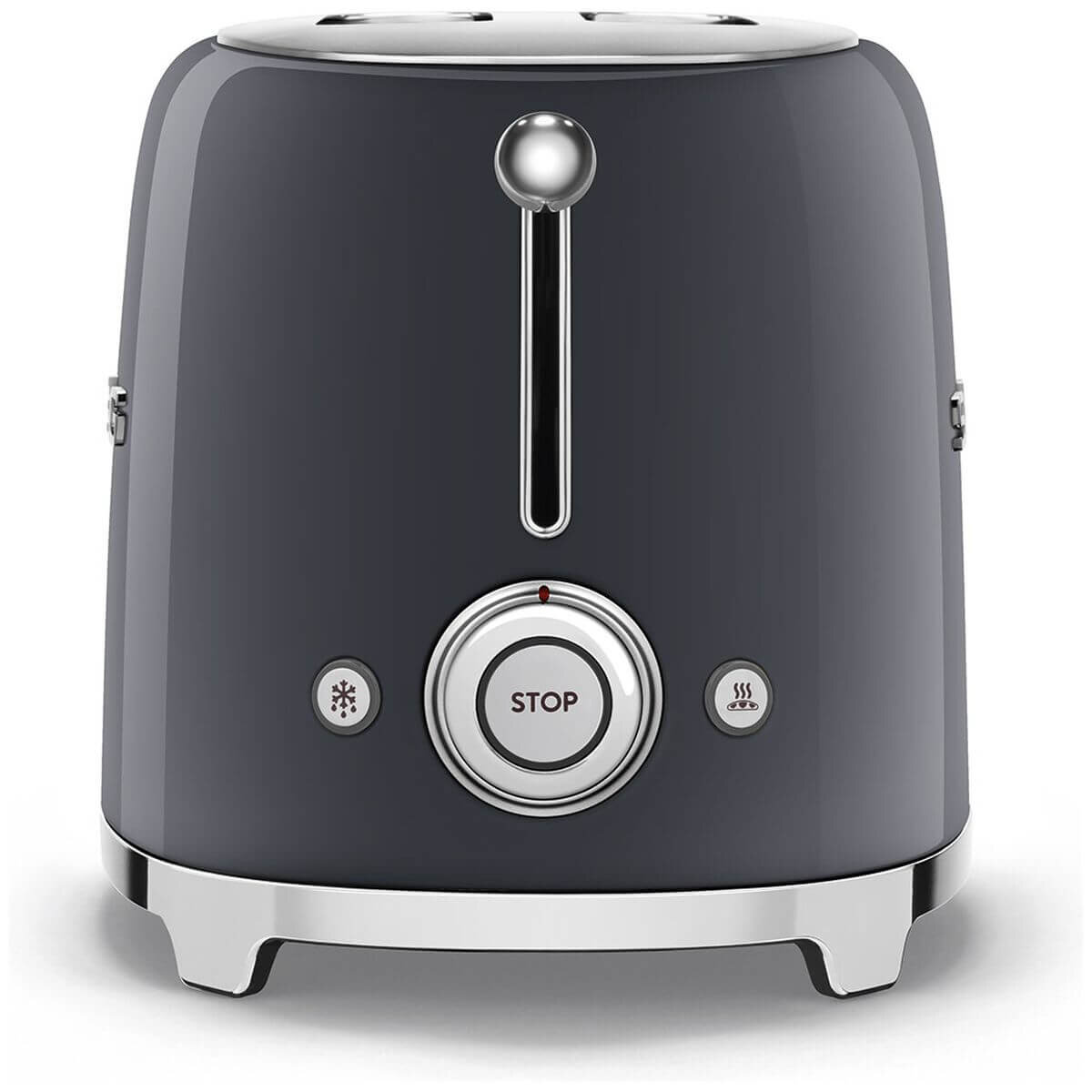 Smeg 50s Retro Style 2 Slice Toaster Slate Grey TSF01GRAU hero image