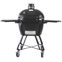 Primo Oval Large Charcoal All-In-One Ceramic Grill Black PGCLGCG hero image