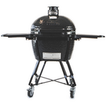 Primo Oval Large Charcoal All-In-One Ceramic Grill Black PGCLGCG hero image