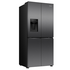 Hisense 483L French Door Fridge Black Steel with Non-Plumbed Ice and Water Dispenser HRCD483TBW image NaN
