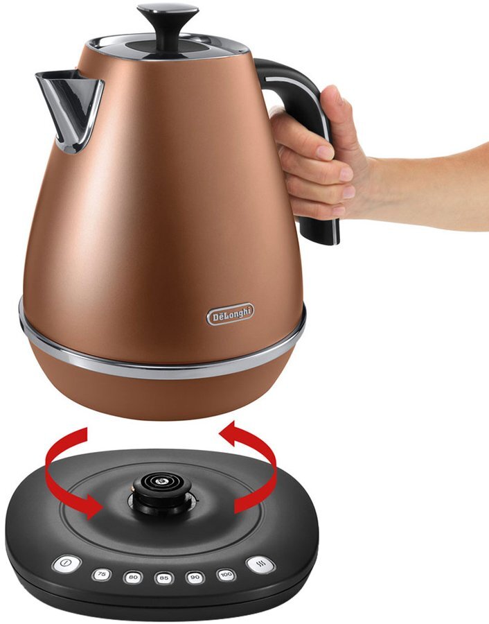 Delonghi copper sales kettle and toaster