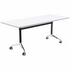 OLG Modulus Table 1800x900 White Worktop with Black and Chrome Frame OG_MFLIP189B_W image NaN