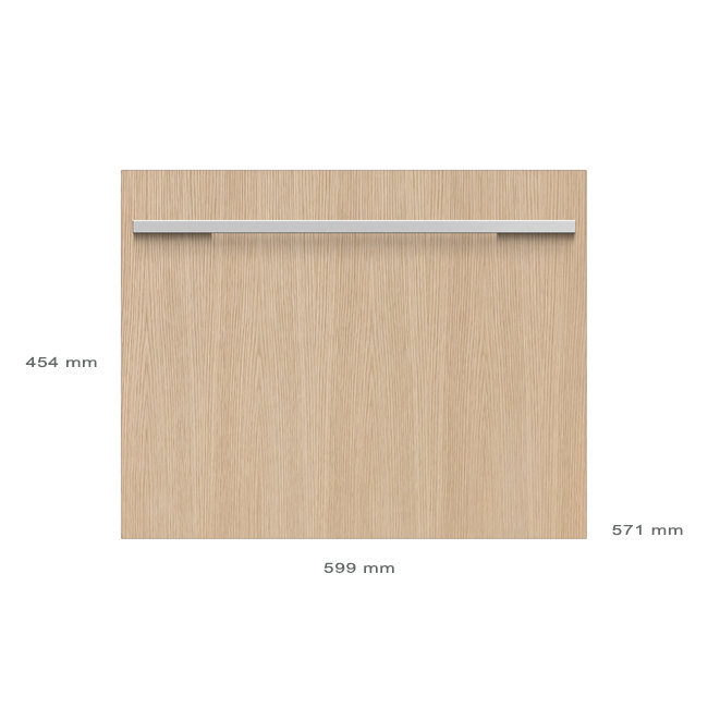 Fisher and paykel fully integrated dishwasher top