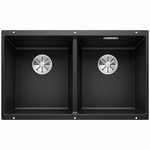 Blanco SUBLINE 350/350-U Double Bowl Undermount Sink Black SUB350350UBK5 hero image