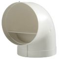 Novy Round Exhaust Duct Bend - 90 Degrees 1906416