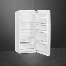 Smeg 270L 50's Retro Style Aesthetic Top Mount Fridge White FAB28RWH3AU hero image