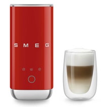Smeg 50s Retro Style 180ml Milk Frother Red MFF02RDAU hero image