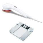 Beurer BG13 Digital Scale with MG21 Infrared Massager FITZONEPK1 hero image