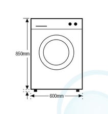 Samsung WW85H5400EW 8.5kg Front Load Washing Machine hero image
