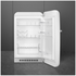Smeg 50s Retro Style Happy Bar Fridge Right Hinge White FAB10HRWH6 image NaN