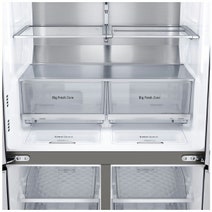 LG 637L French Door Fridge with Ice Maker & Water Dispenser GF-D706MBL hero image