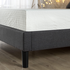 Zinus Curtis Double Upholstered Bed Base Dark Grey AU-EFPB-D image NaN