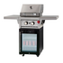 Gasmate BFM 2 Burner LPG BBQ with 97L Bar Fridge BQ1084 image NaN