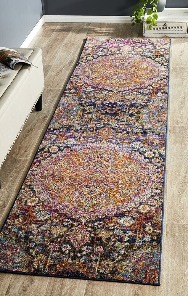 Rug Culture Museum Large Multi-coloured Rug 400X80CM - MUS-867-MULT-400X80 hero image