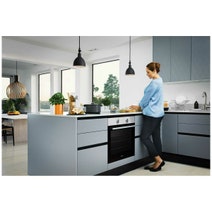 Chef 60cm 3 Multi Function Electric Built-In Oven White CVE612WB hero image