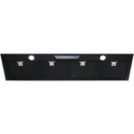 Schweigen 120cm Matte Black UnderMount Rangehood with ISO Drive SP Motor UM1170-12BSPPAK hero image