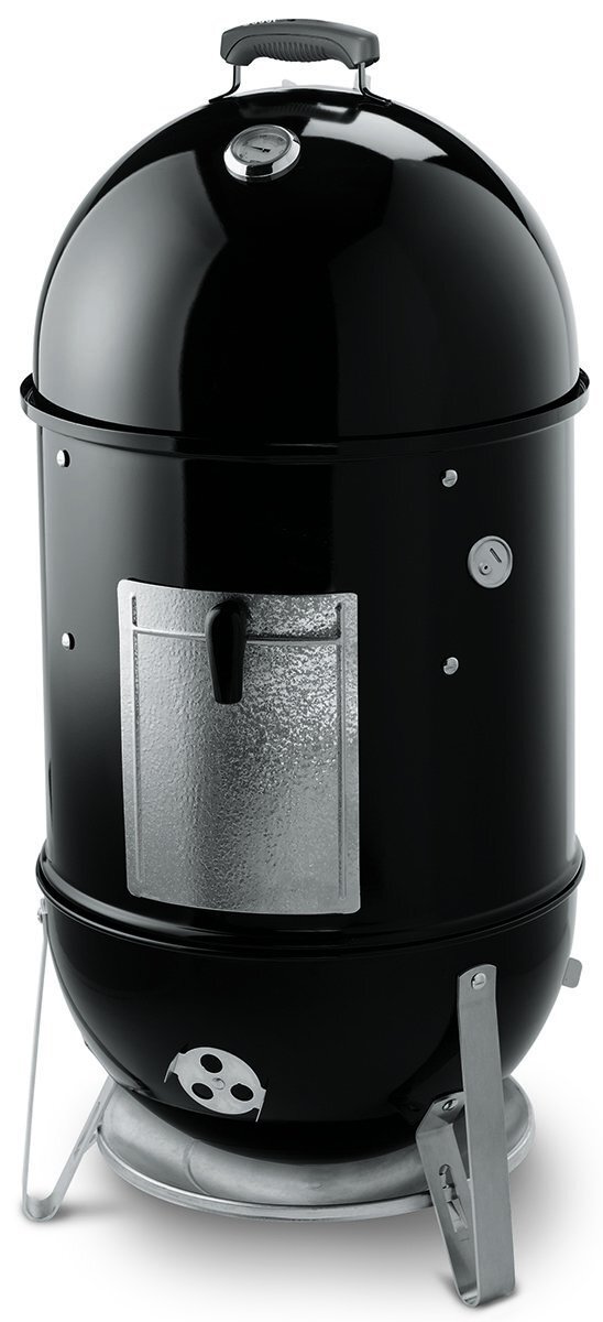 Using a weber smoker outlet