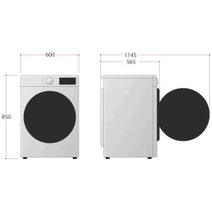 LG 10/6kg 3 Series AI Front Load Wash and Dry Combo White WXC3-1410W hero image