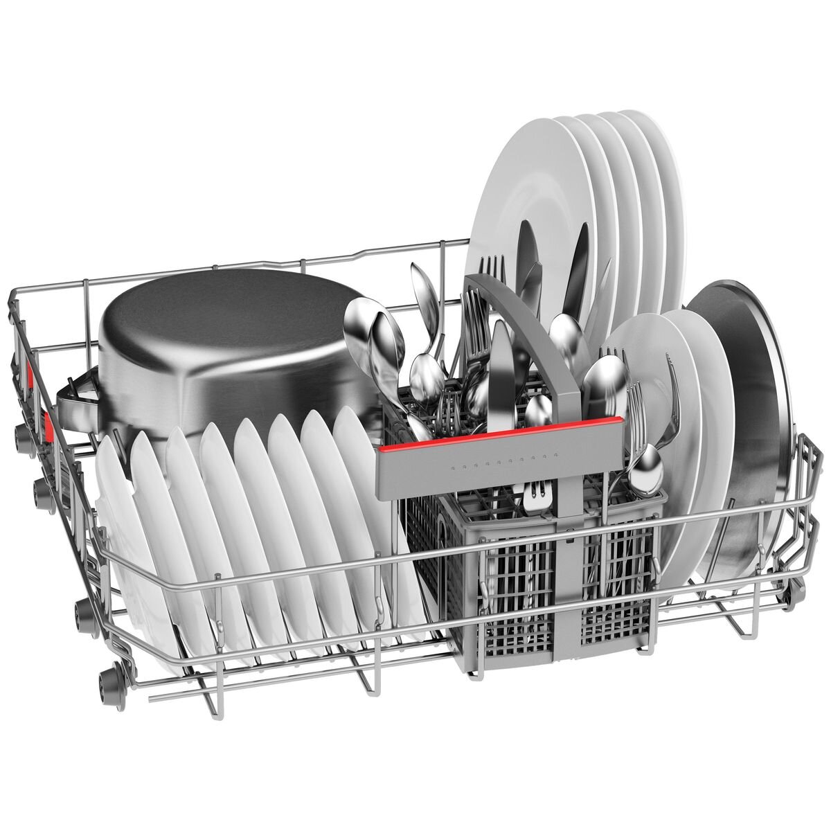 Bosch 60cm Series 4 Freestanding Black Inox Dishwasher SMS4HVB01A hero image