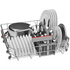 Bosch 60cm Series 4 Freestanding Black Inox Dishwasher SMS4HVB01A image NaN