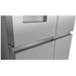Hisense 640L PureFlex French Door Refrigerator with Non-Plumbed Ice and Water Dispenser Stainless Steel HRCD640TSW image NaN