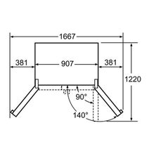 Bosch KFN91PJ10A 762L French Door Fridge hero image