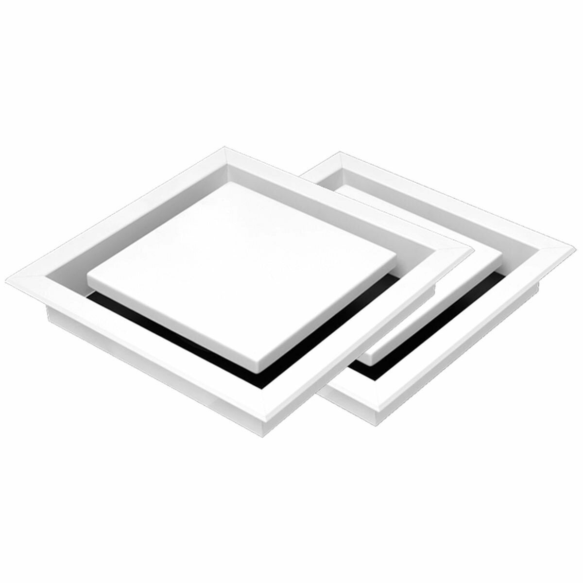 Schweigen 900m3h Silent Exhaust Fan Bundle for 2 Rooms - White Square  Recessed Diffuser BRW622ST | Appliances Online