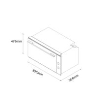 Fisher & Paykel 90cm Series 9 Stainless Steel Contemporary Pyrolytic Built-In Oven OB90S9MEPX4 hero image