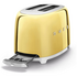 Smeg 50s Retro Style 2 Slice Toaster Gold TSF01GOAU image NaN