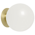 CTO Lighting Mezzo Large Wall Or Ceiling Light - Brass and Opal MEZCWLSBGO image NaN