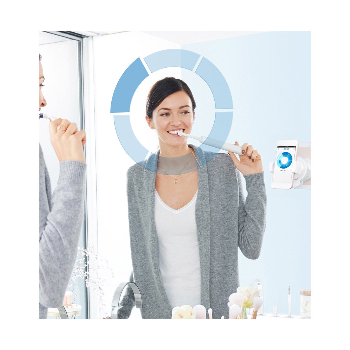 Oral B GEN9000RG Genius 9000 Rose Gold Toothbrush hero image