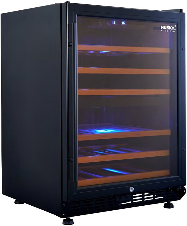 Husky dual 2025 zone wine cooler