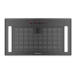 Electrolux 52cm Integrated Rangehood with Hob2Hood Dark Stainless Steel ERI655DSE hero image