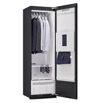 LG TrueSteam Styler Five Garment Drying Cabinet and Steamer Mirror Black SC5MBH hero image