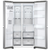 LG 635L Side by Side Fridge with Non-plumbed Ice & Water Dispenser Stainless Steel GS-N600PL  image NaN