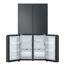 LG 655L Flat Door French Door Fridge Matte Black GF-B700MBL hero image