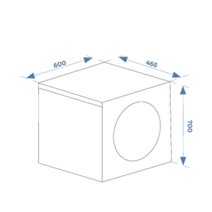 Mykin 4.5kg Vented Dryer White MVDE45W hero image