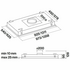 Falmec F9NB14S1-EW1500 140cm Nube Ceiling Cassette Rangehood with Wall Motor image NaN