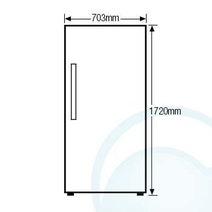 Westinghouse WRM4300SBR 430L Upright Fridge hero image