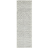 Rug Culture Chrome Large Silver & Off White Rug 400X80CM - CRO-SAV-SIL-400X80 image NaN
