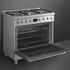 Smeg 90cm Classic Dual Fuel Freestanding Oven Stainless Steel CS9GMXA2 image NaN