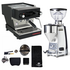 La Marzocco Linea Mini Black Home Package with Stainless Steel Grinder WA-MPACKBS image NaN