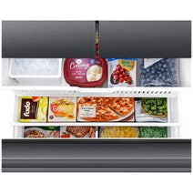 Hisense 634L French Door Fridge with Plumbed Water Dark Stainless Steel HRFD634BW hero image
