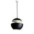 DCW Editions Here Comes The Sun 250 Pendant Light - Black and White HCS250BLWH image NaN