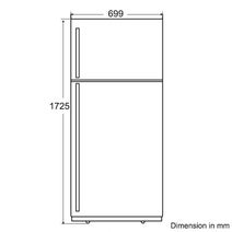 Electrolux 460L Top Mount Fridge ETE4607SB-L hero image