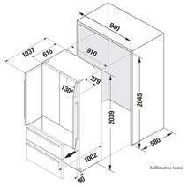 Liebherr 585L French Door Fridge CBNES6256 hero image
