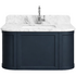 Turner Hastings Evara 90x53 Wall Hung Vanity with Real Marble Top and Ceramic Undercounter Basin Aegean Blue NTH EV952-AB-NTH image NaN