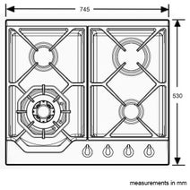 Westinghouse WHG756SA 75cm Natural Gas Cooktop hero image