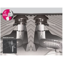 Schweigen Silent Cassette Rangehood 120cm Black with Isodrive SP2-3000 Twin Motors PKSCC1200B-SP2 hero image