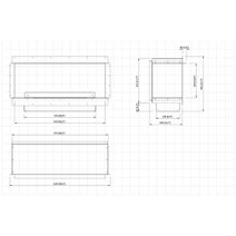 Planika Zero Emission Neo Fireplace in Zero Clearance Casing NEOF hero image